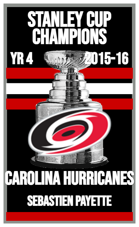 YR 4 - Carolina Hurricanes